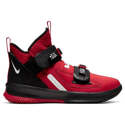 Shop Nike Men's Lebron Soldier 13 Sfg Basketball Shoes In Red