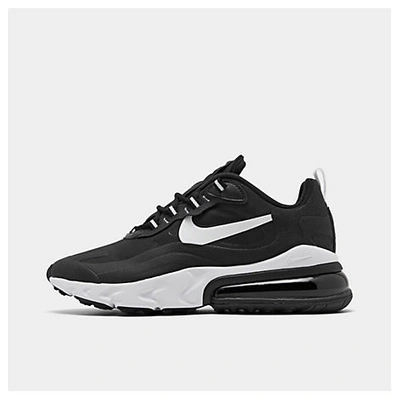 Shop Nike Women's Air Max 270 React Casual Shoes In Black