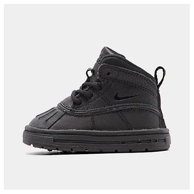 Shop Nike Kids' Toddler Woodside 2 High Acg Boots In Black/black/black