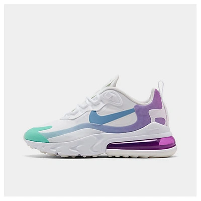 Shop Nike Women's Air Max 270 React Casual Shoes In White