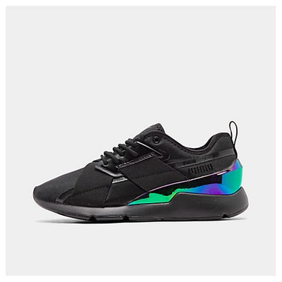 Puma Women's Muse X-2 Casual Sneakers From Finish Line In Black | ModeSens