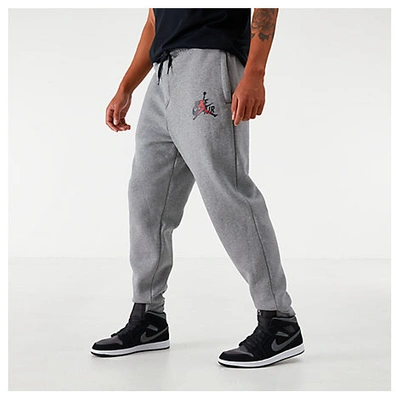 Nike Jordan Men's Mashup Jumpman Classics Fleece Jogger Pants In Grey |  ModeSens