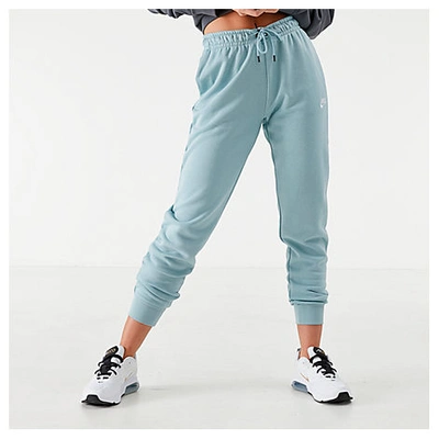 Shop Nike Women's Sportswear Essential Jogger Pants In Blue