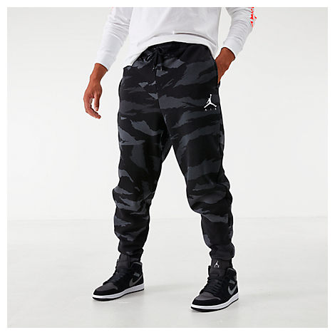 men's jordan jumpman camo fleece jogger pants