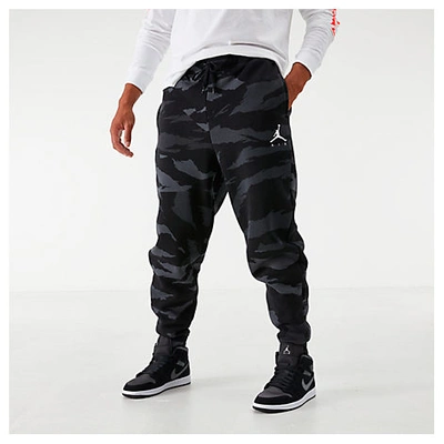 Nike Jordan Men's Jumpman Camo Fleece Jogger Pants In Black | ModeSens