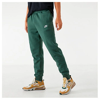 Shop Nike Sportswear Club Fleece Jogger Pants In Green