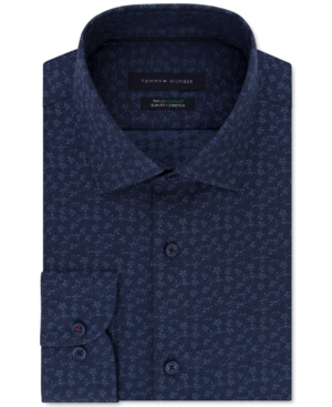 tommy hilfiger thflex supima slim fit stretch