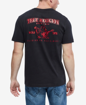 true religion shirts black and red