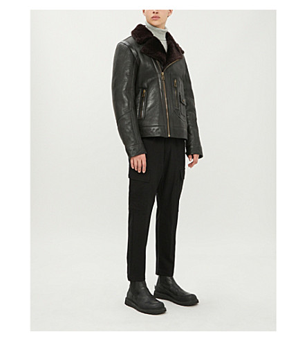 Belstaff Danescroft Leather Jacket In Black | ModeSens