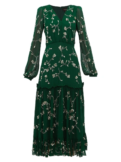 Shop Saloni Silk Devon Dress