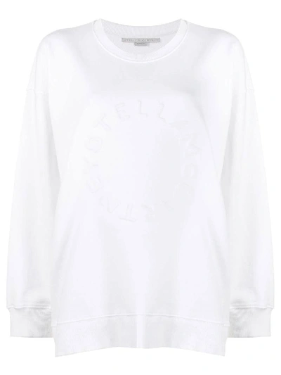 Shop Stella Mccartney Embossed Logo Sweatshirt