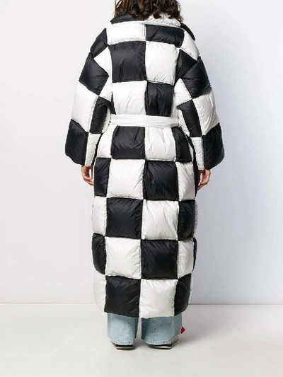 Shop Off-white 3d Large Checkered Puffer