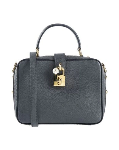 Shop Dolce & Gabbana Handbag In Lead