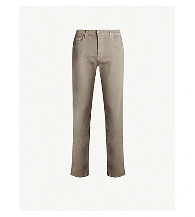 Shop J Brand Tyler Seriously Soft Straight Jeans In Firidian