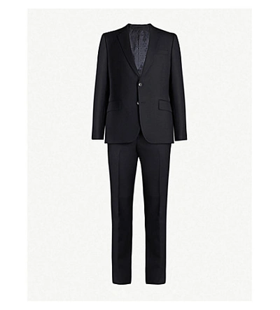 Shop Paul Smith Soho-fit Wool Suit In Navy