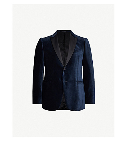 emporio armani velvet jacket