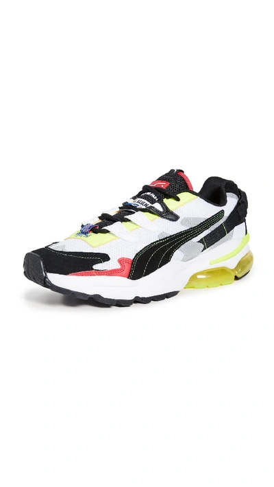 Shop Puma X Ader Error Cell Alien Sneakers In  White/ Black