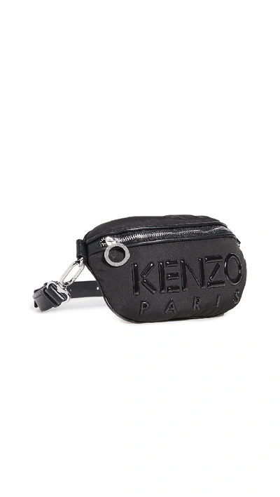 Shop Kenzo Kombo Bum Bag In Black