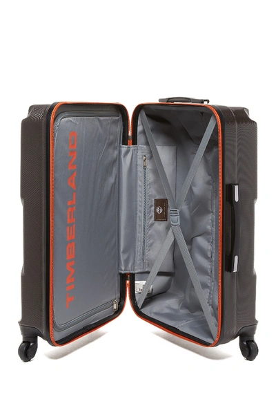 Shop Timberland Boscawen 25" Hardside Spinner Suitcase In Cocoa