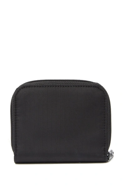 Shop Lesportsac Taylor Zip Around Wallet In Black Core