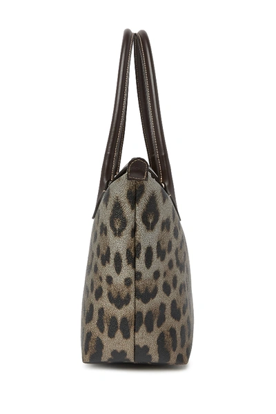 Shop Roberto Cavalli Stacy Leopard Tote Bag