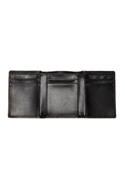 Shop Original Penguin Gramercy Slim Trifold Wallet In Blk