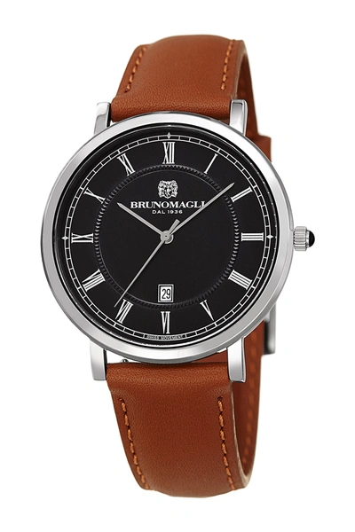 Shop Bruno Magli Men's Milano Swiss Quartz Watch, 41mm