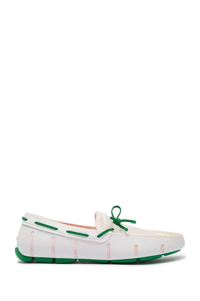 Shop Swims Braided Lace Loafer In White