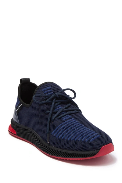 Shop French Connection Metz Sneaker In Navy