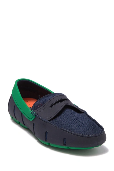 Shop Swims Penny Loafer In Navy