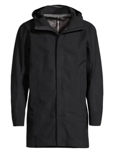 Shop Veilance Navier Waterproof Jacket In Black