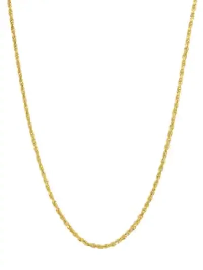 Shop Saks Fifth Avenue Men's 18k Yellow Gold Chain Necklace