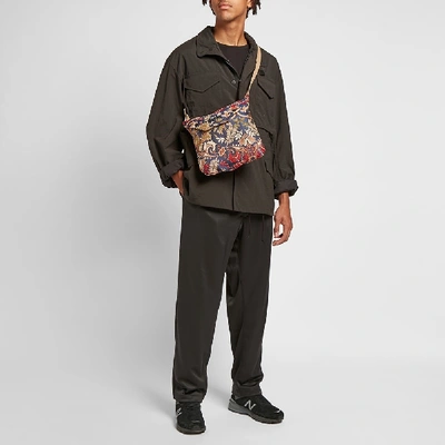 Shop Engineered Garments Shoulder Pouch In Multi