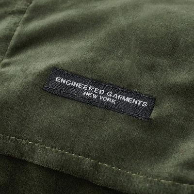 Shop Engineered Garments Shoulder Pouch In Green