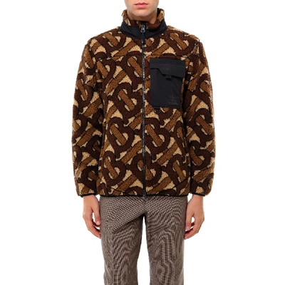 Shop Burberry Southmead Jacket In Brown