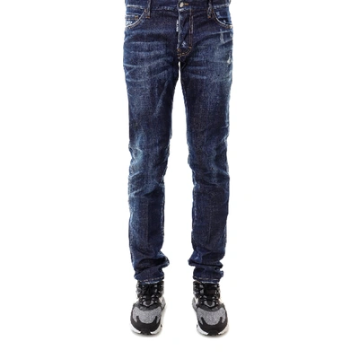 Shop Dsquared2 Slim Jean Jeans In Blue