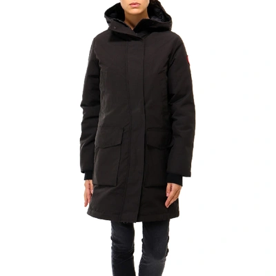 Shop Canada Goose Canmore Parka Jacket In Black