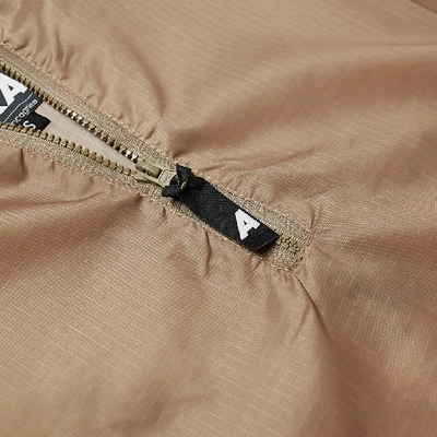 Shop Ark Air Stowaway Jacket In Brown