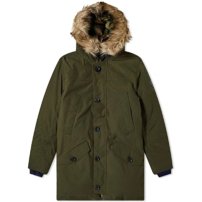 Shop Polo Ralph Lauren Annex Parka Jacket In Green