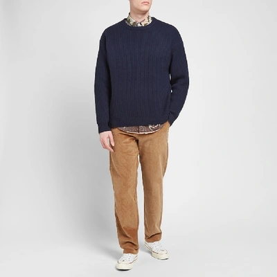 Shop Norse Projects Albin Corduroy Trouser In Brown