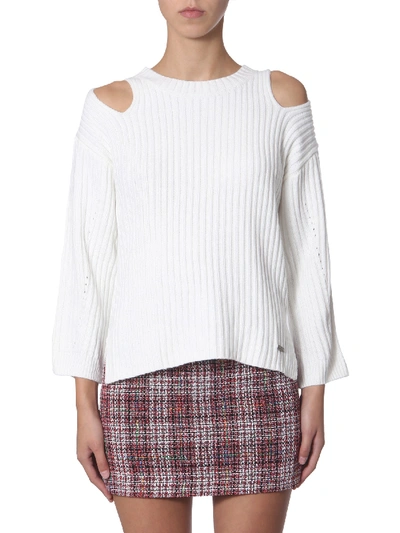 Shop Jovonna London "linaria" Sweater In White