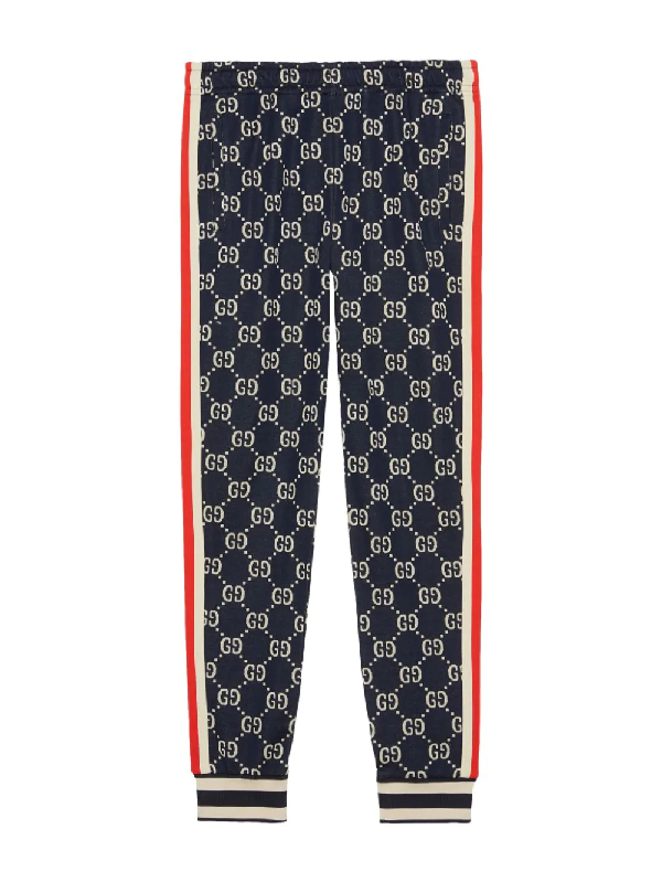 blue gucci leggings