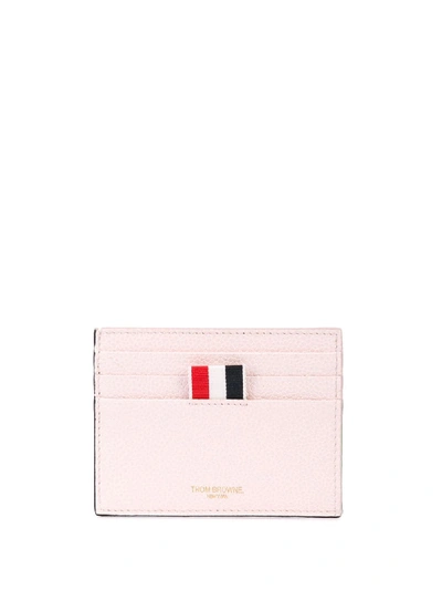 Shop Thom Browne Colour Block Cardholder In Green
