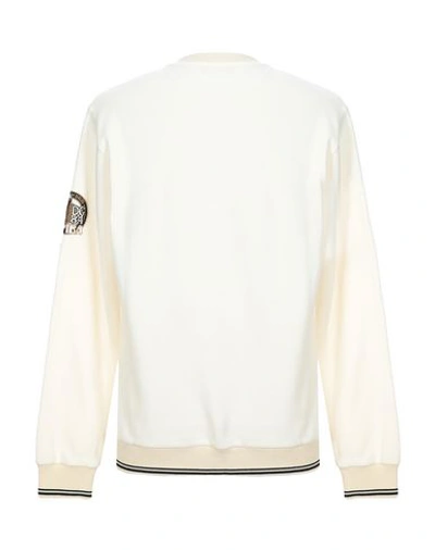 Shop Dolce & Gabbana Man Sweatshirt Ivory Size 34 Cotton, Wool In White
