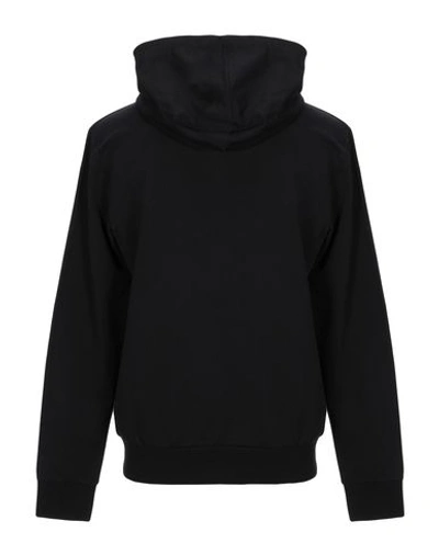 Shop Balmain Man Sweatshirt Black Size M Cotton, Elastane