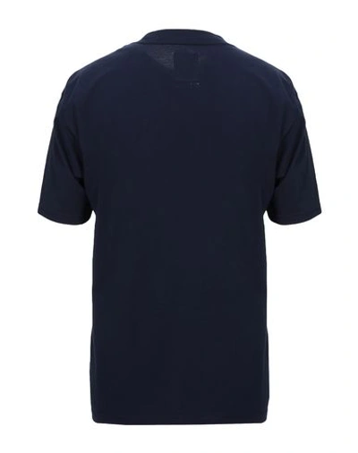 Shop Napapijri Napa By Martine Rose Man T-shirt Midnight Blue Size S Cotton