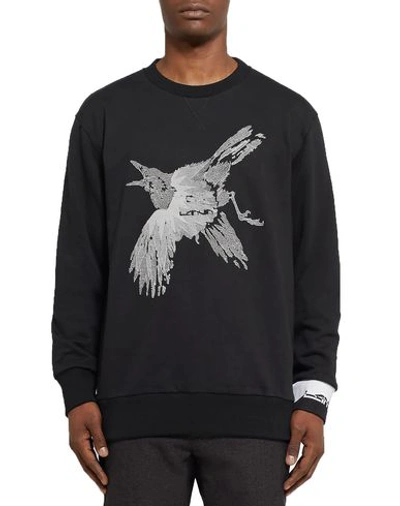 Shop Lanvin Sweatshirts In Black