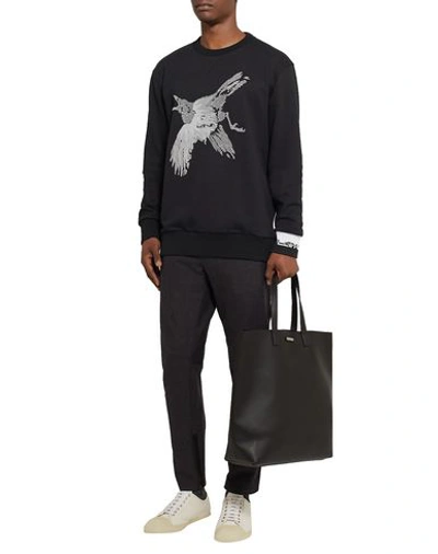 Shop Lanvin Sweatshirts In Black