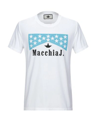 Shop Macchia J Man T-shirt White Size S Cotton