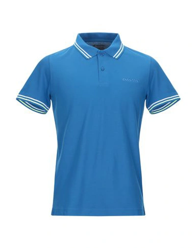 Shop Lotto Polo Shirts In Blue